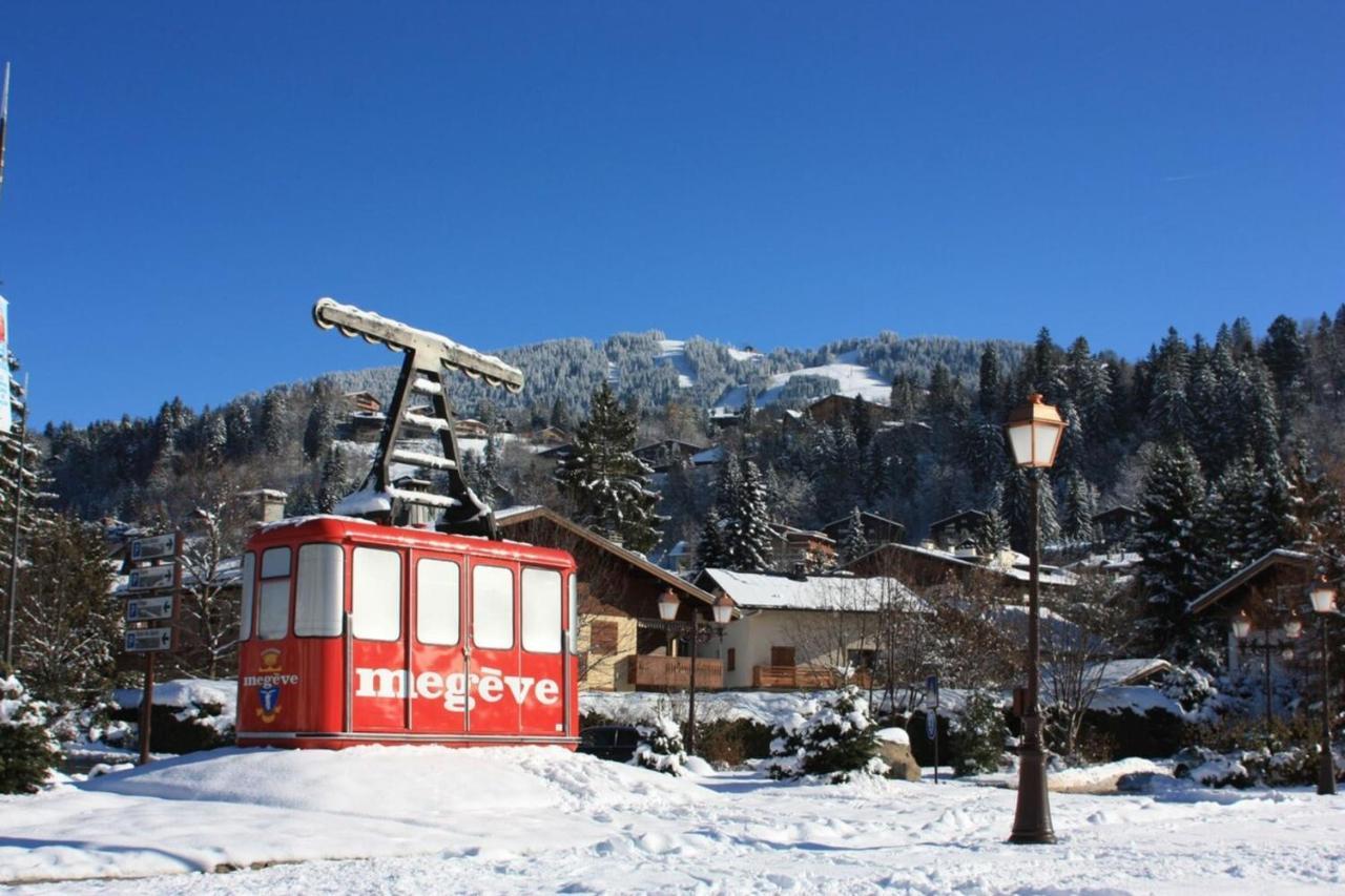 Les Comtes De Savoie - Appartement Renove Proche Du Centre De Megeve Avec Vue Sur Le Mont D'Arbois Exterior photo