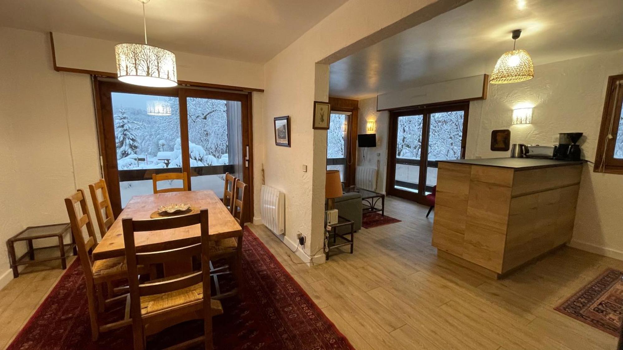 Les Comtes De Savoie - Appartement Renove Proche Du Centre De Megeve Avec Vue Sur Le Mont D'Arbois Exterior photo